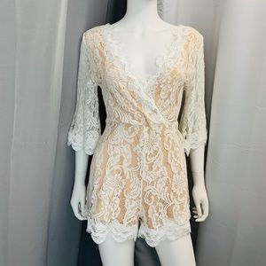 Laced Romper